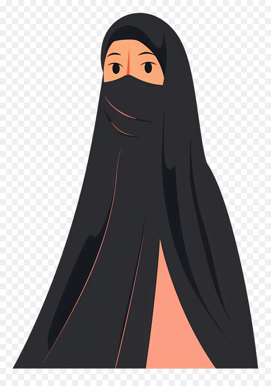 Femme En Niqab，Femme En Hijab PNG