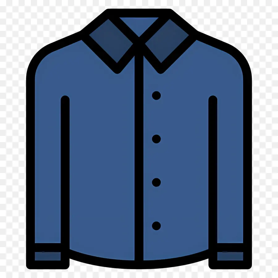 Chemise，Chemise Bleue PNG