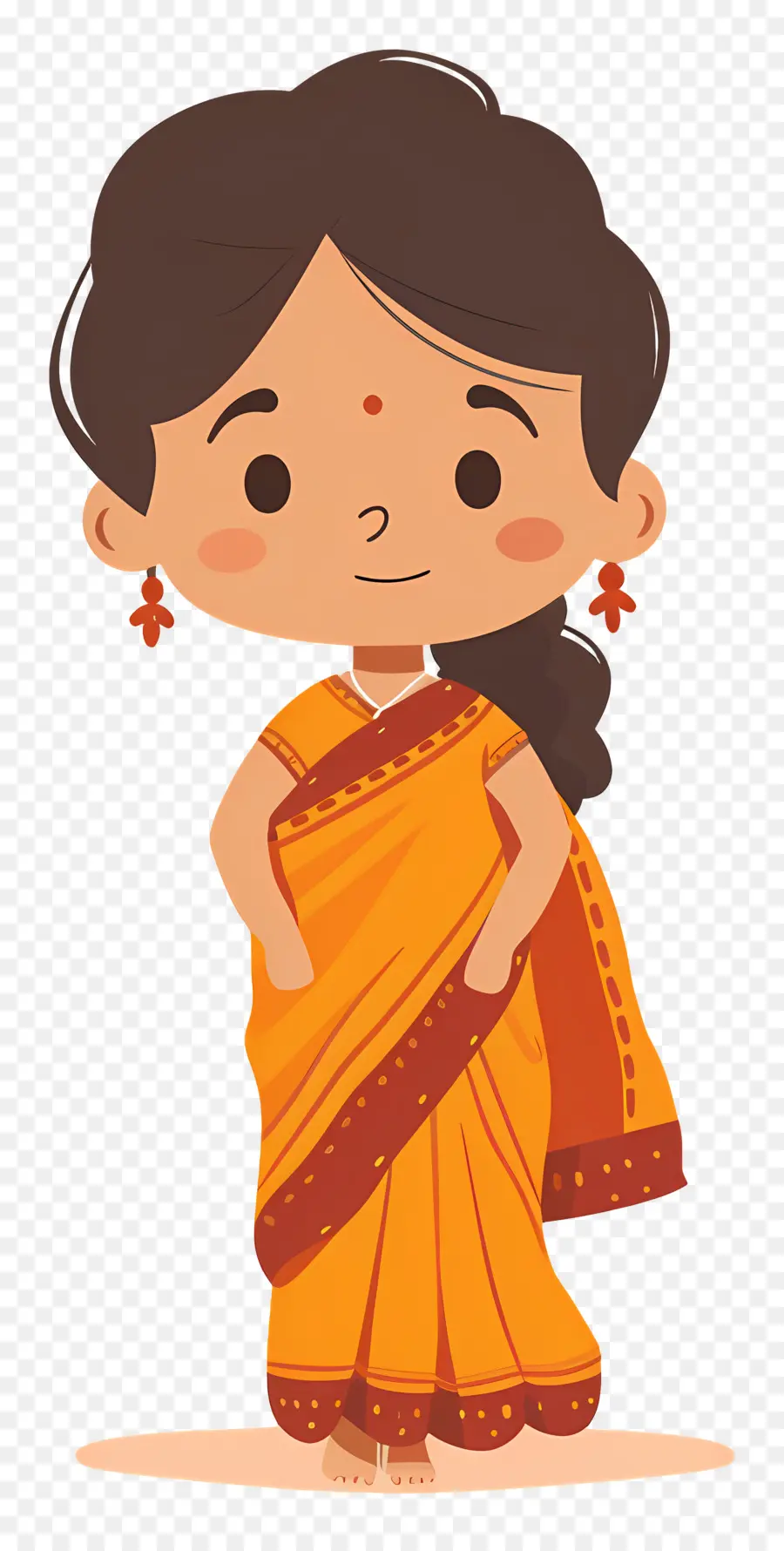 Fille En Sari，Fille PNG