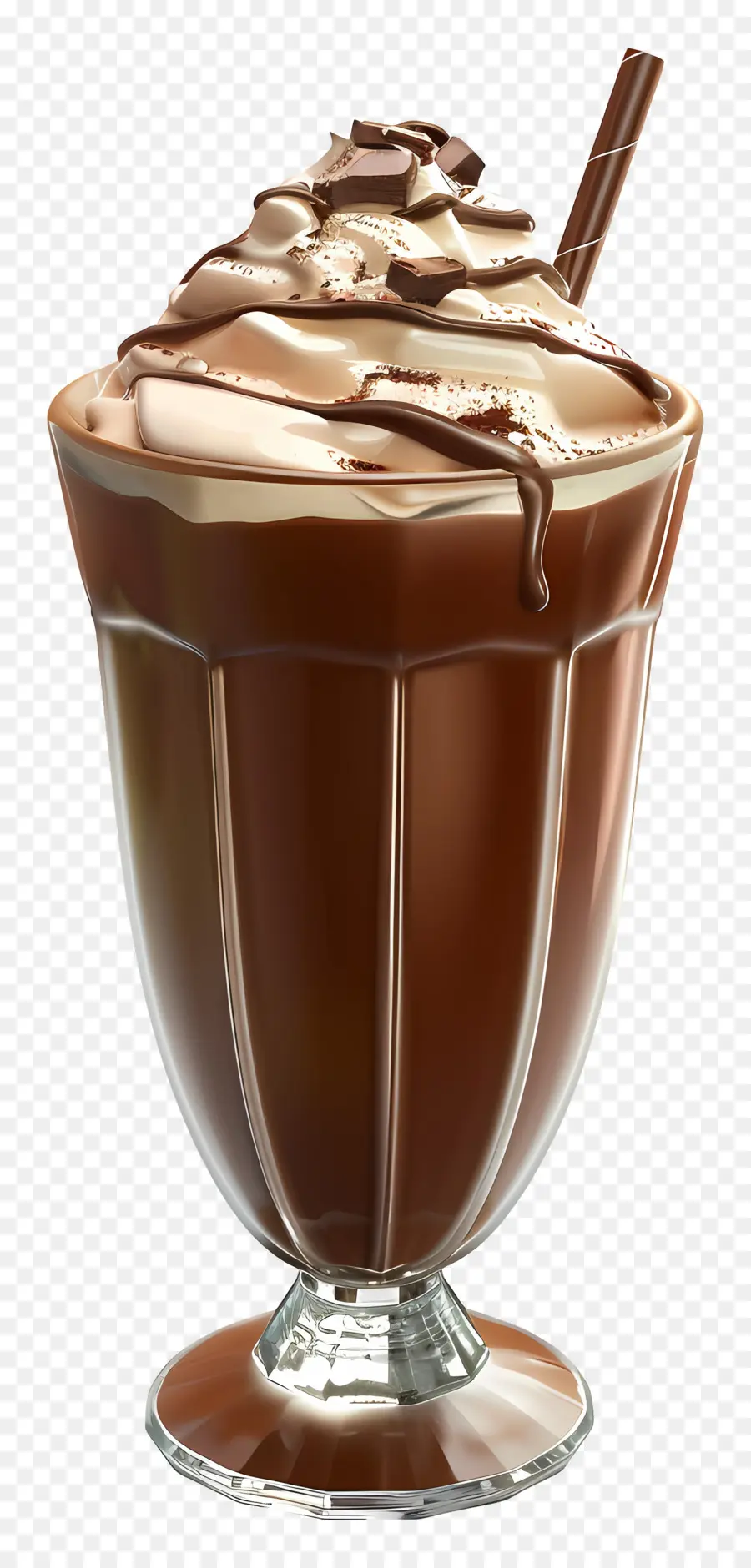 Milk Shake Au Chocolat，Dessert PNG