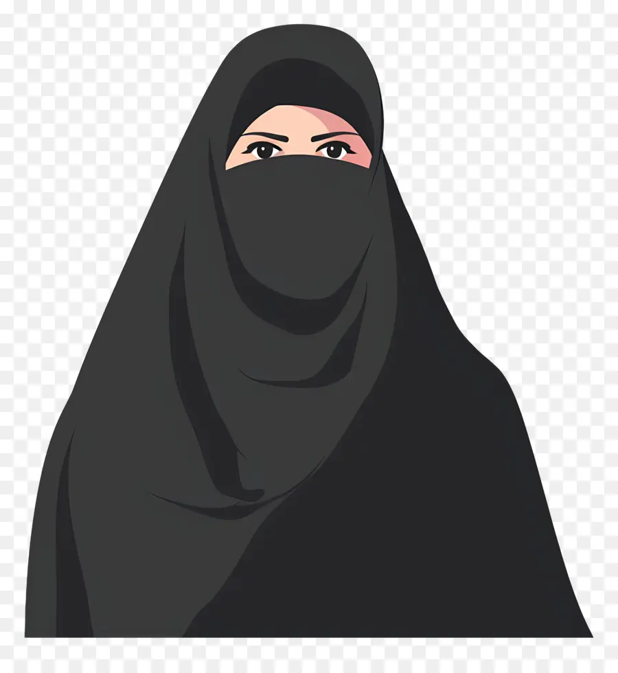 Femme En Niqab，Femme En Hijab PNG