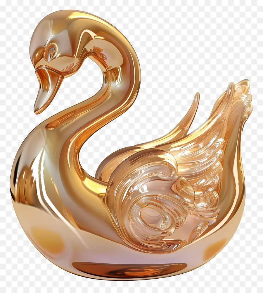 Cygne D'or，Cygne Doré PNG