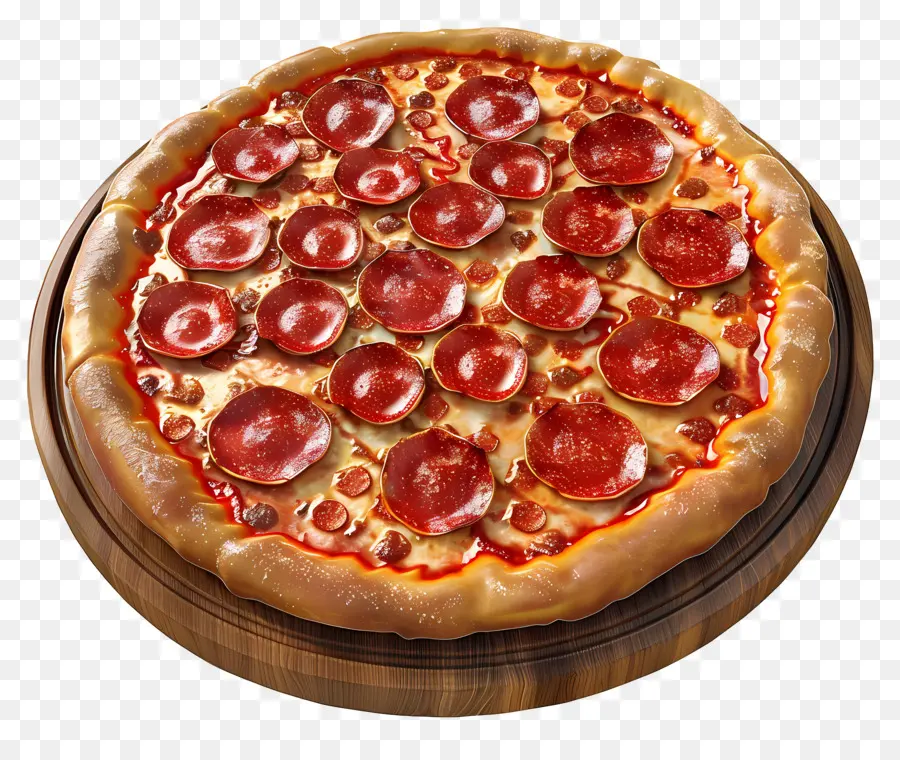 Pizza Au Pepperoni，Pizza PNG