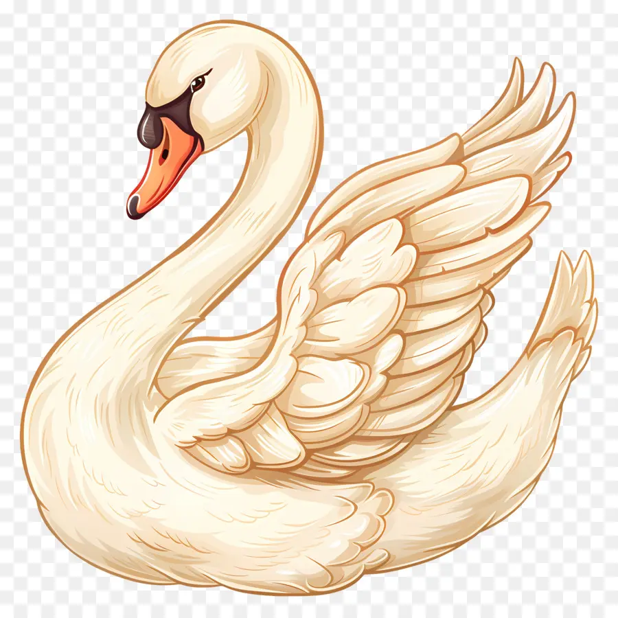 Cygne Mignon，Cygne Blanc PNG