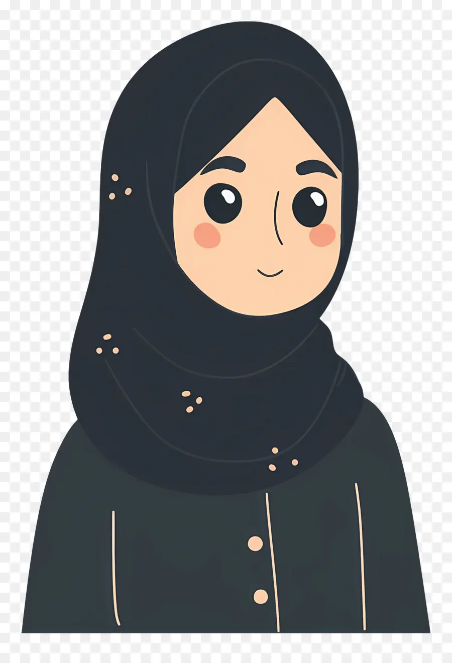 Femme En Hijab，Vêtements PNG