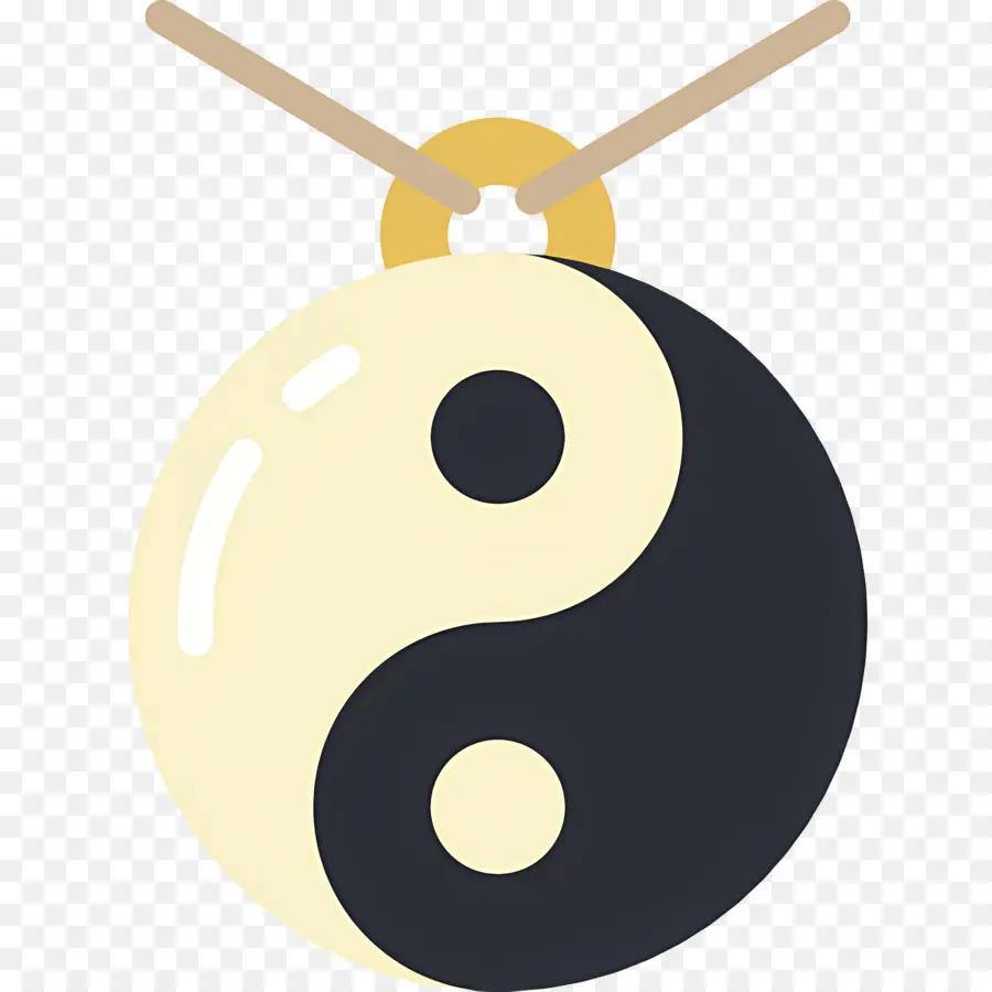 Yin Yang，Pendentif PNG