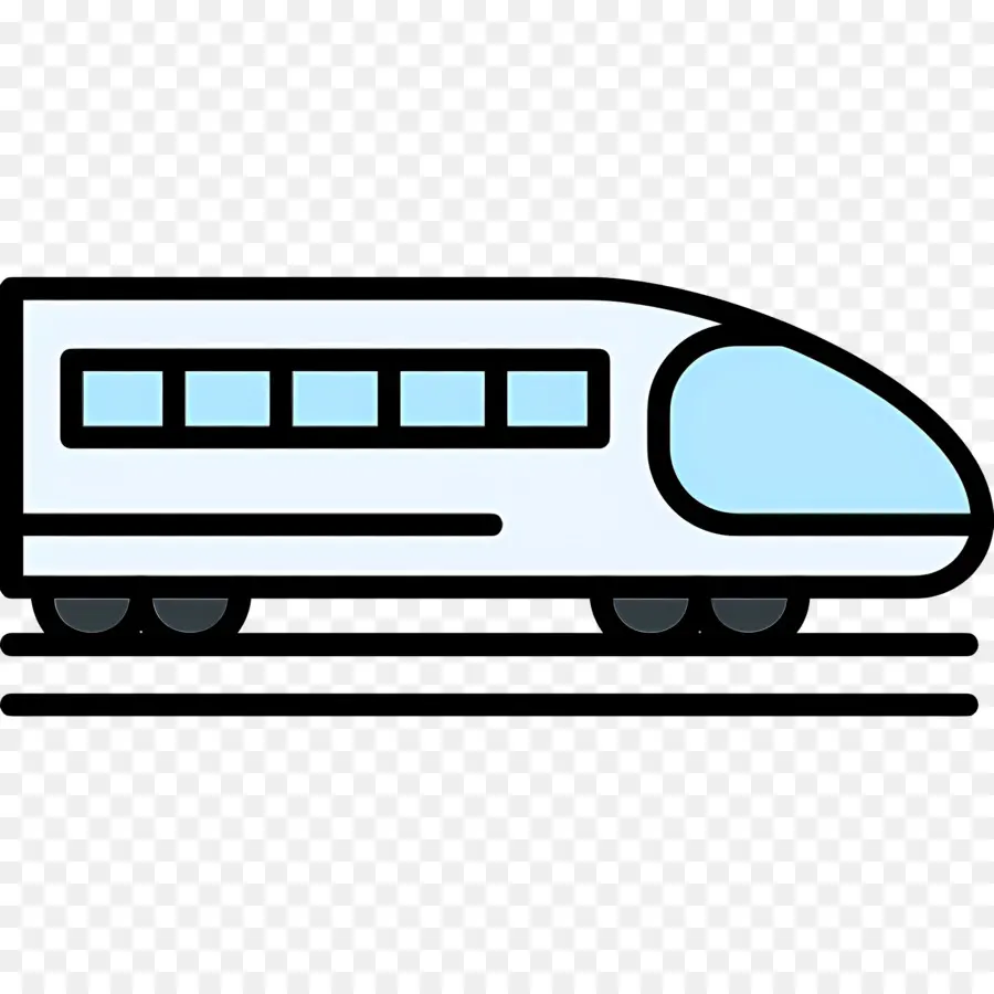 Train à Grande Vitesse，Rail PNG