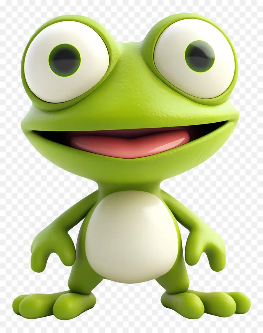 Keroppi，Visage De Grenouille PNG