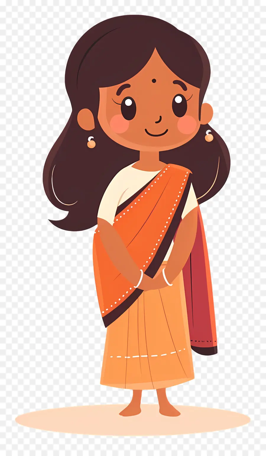 Fille En Sari，Fille PNG