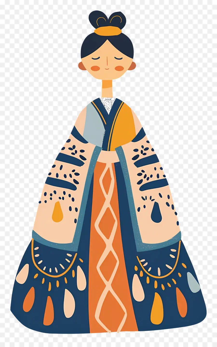 Femme En Costume Traditionnel，Femme Traditionnelle PNG