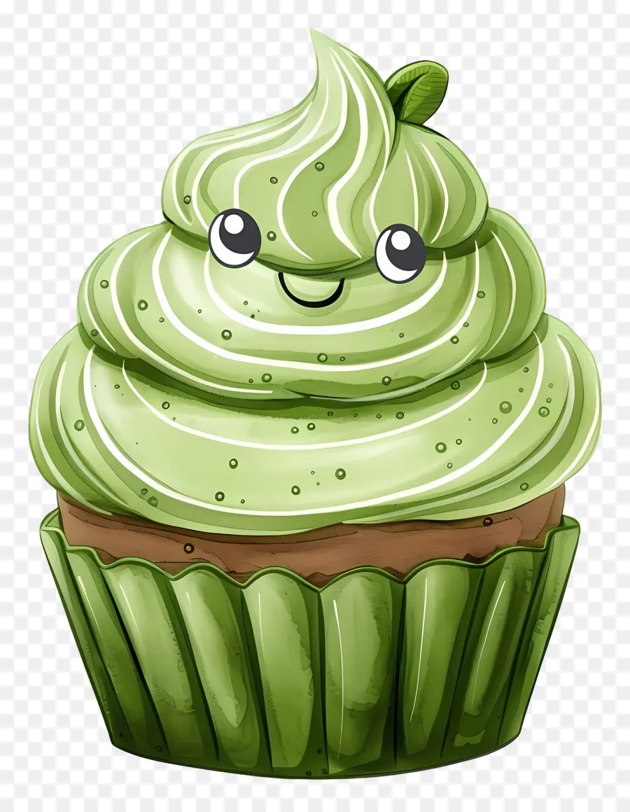 Petit Gâteau Au Matcha，Petit Gâteau Vert PNG