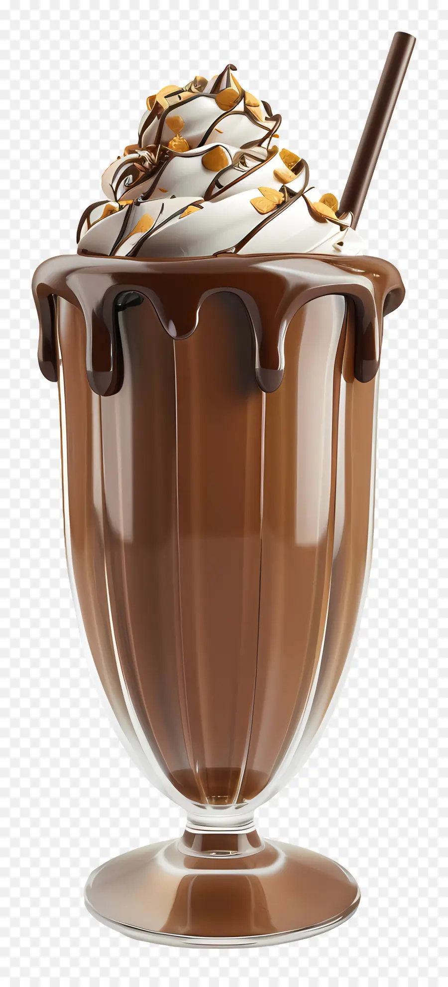 Milk Shake Au Chocolat，Dessert PNG