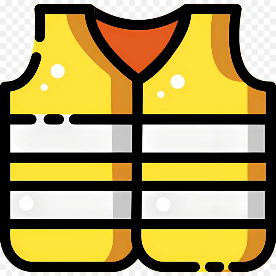 Gilet De Chantier，Gilet De Sauvetage PNG