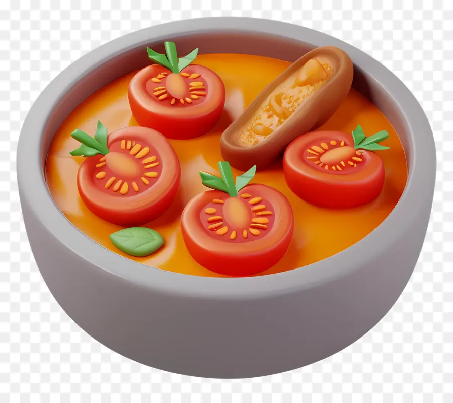 Soupe à La Tomate，Bol PNG