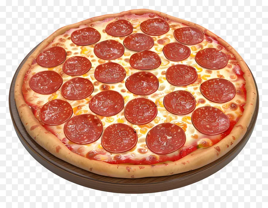 Pizza Au Pepperoni，Pizza PNG