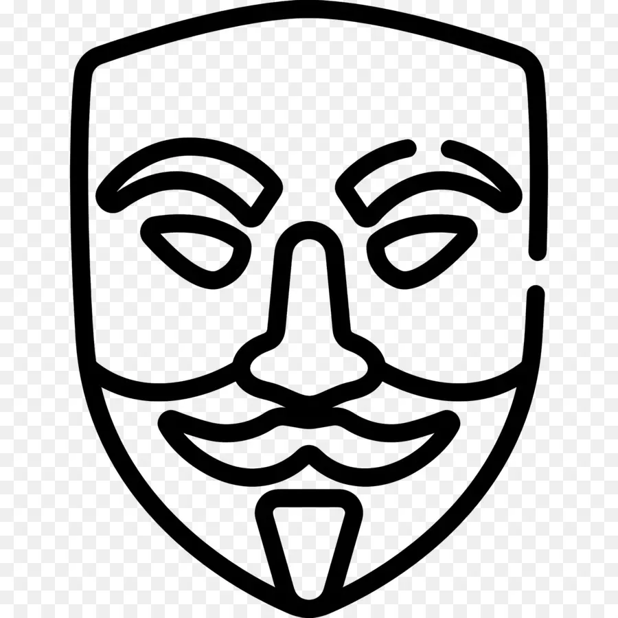 Masque Anonyme，Masque Guy Fawkes PNG