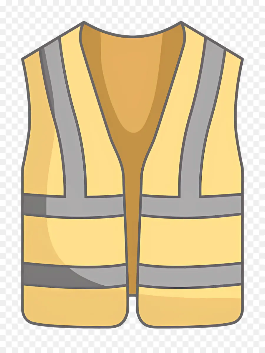 Gilet De Chantier，Gilet De Sécurité PNG