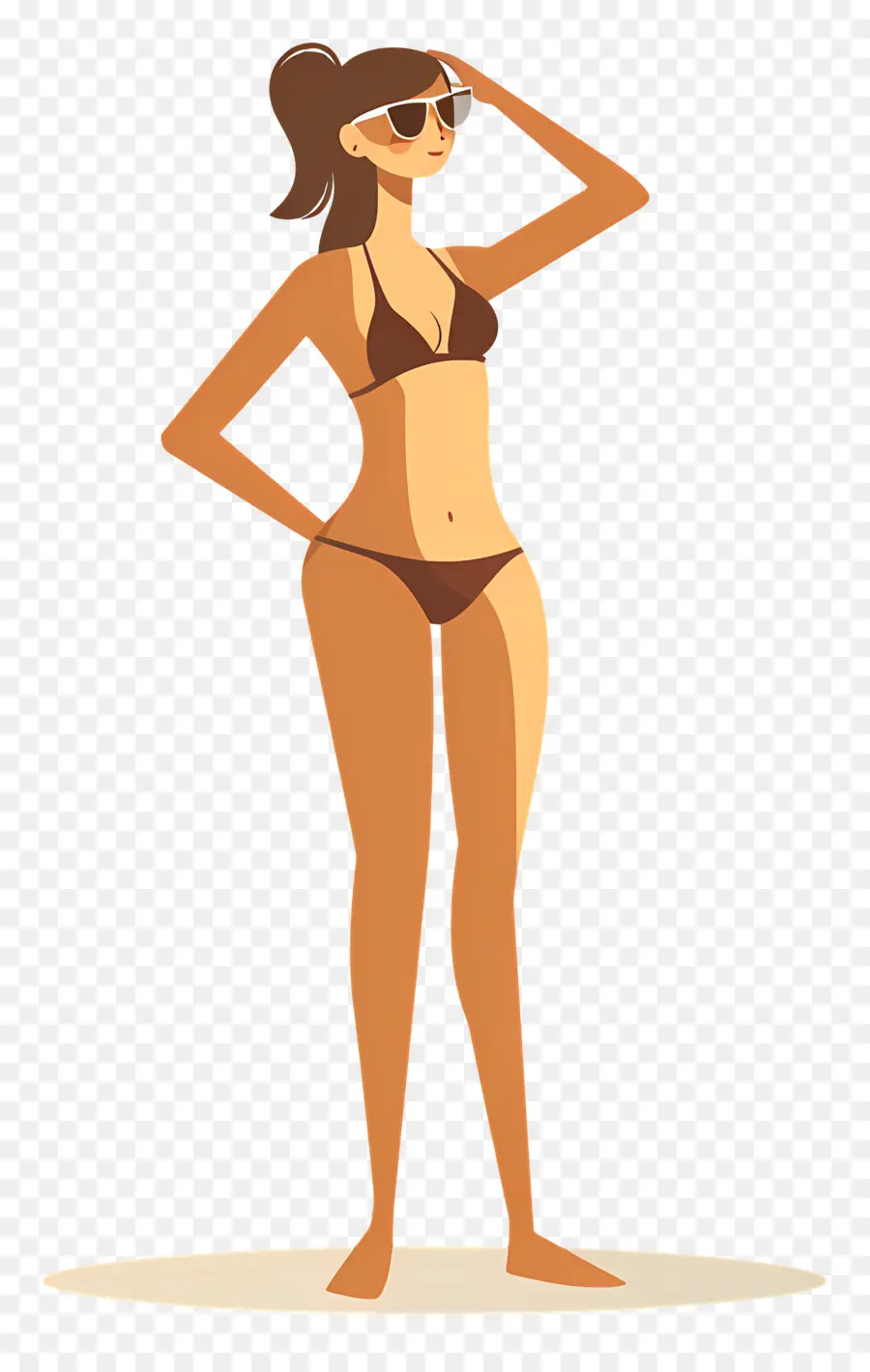 Femme En Bikini，Femme PNG