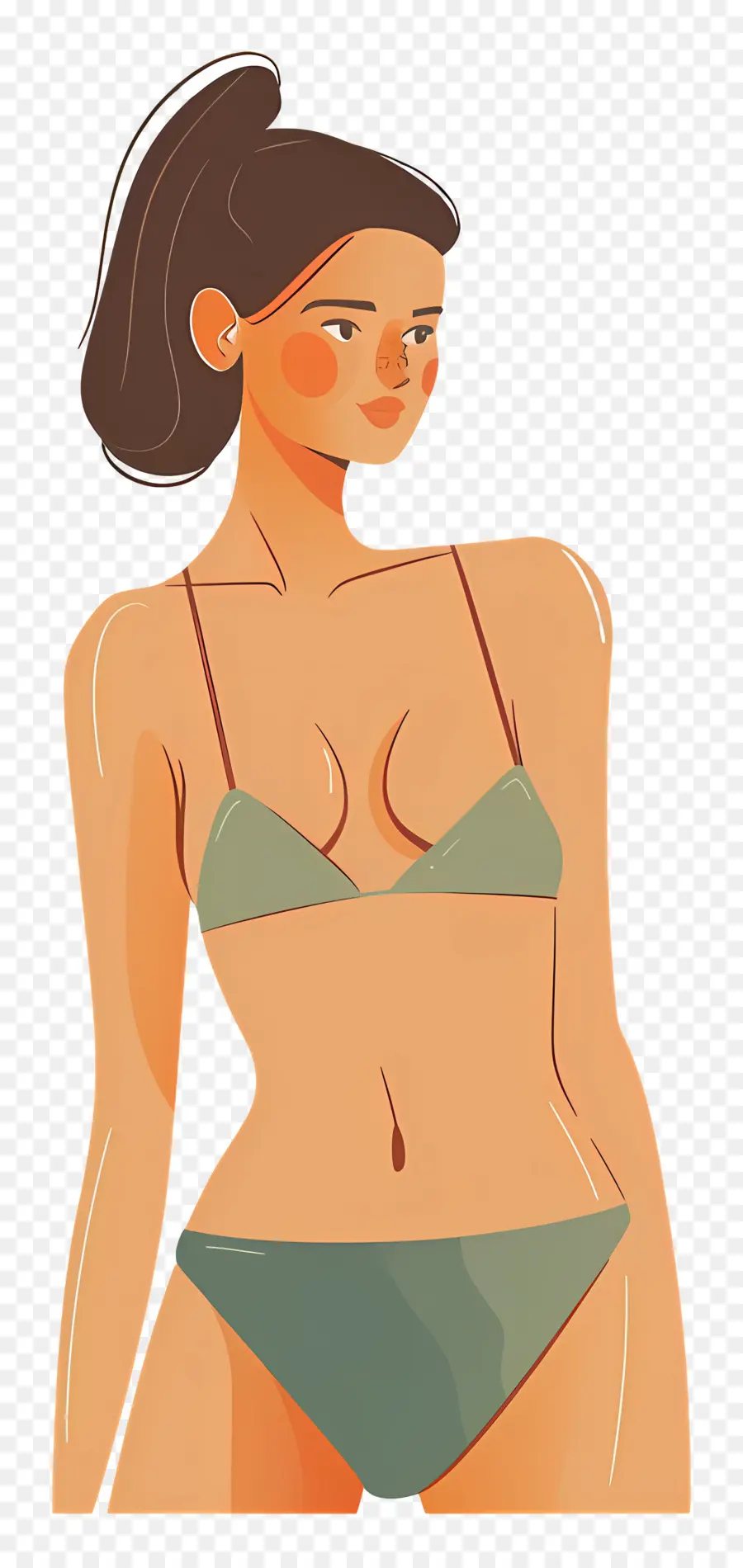 Femme En Bikini，Femme PNG