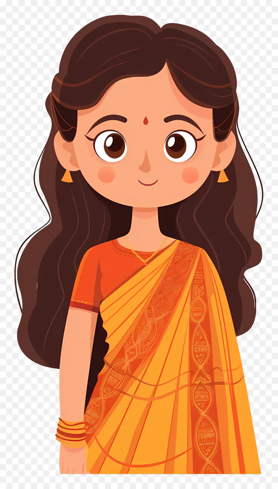 Fille En Sari，Fille PNG