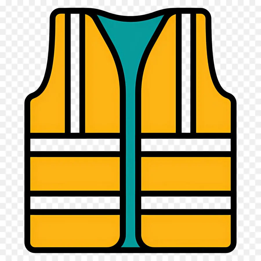 Gilet De Chantier，Gilet De Sauvetage PNG