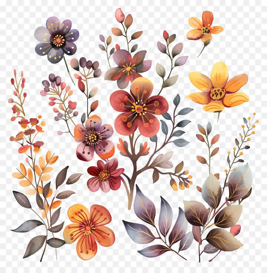 Fleurs Des Bois，Fleurs PNG