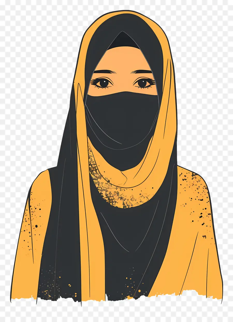 Femme En Hijab，Femme PNG