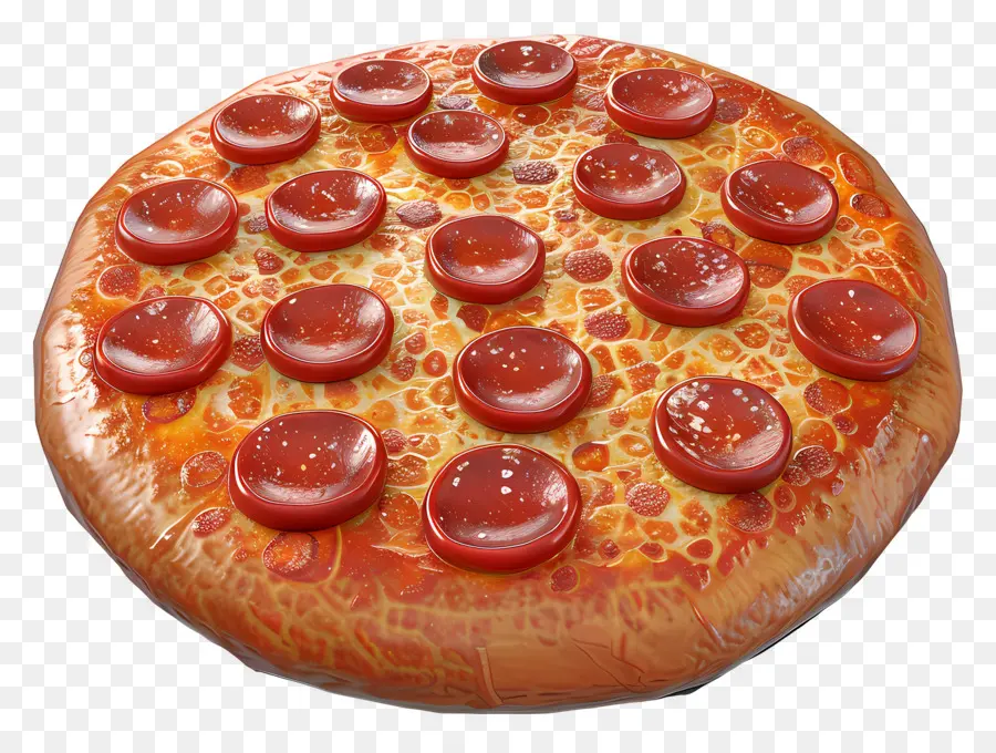 Pizza Au Pepperoni，Fromage PNG