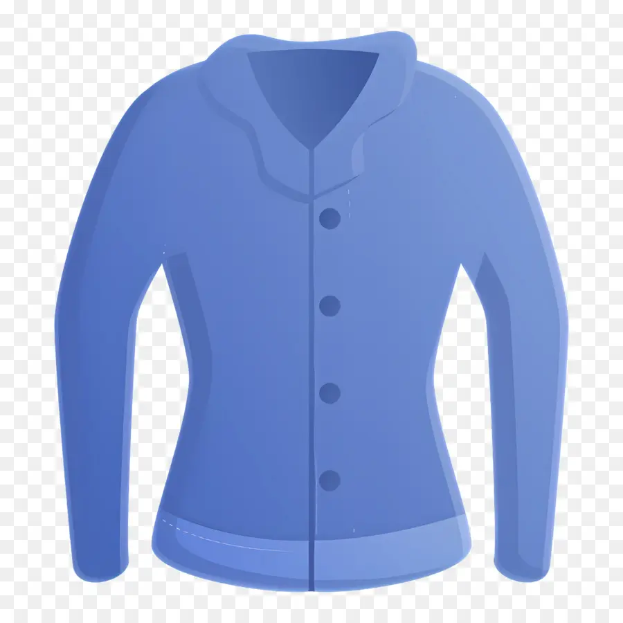 Chemise，Veste Bleue PNG