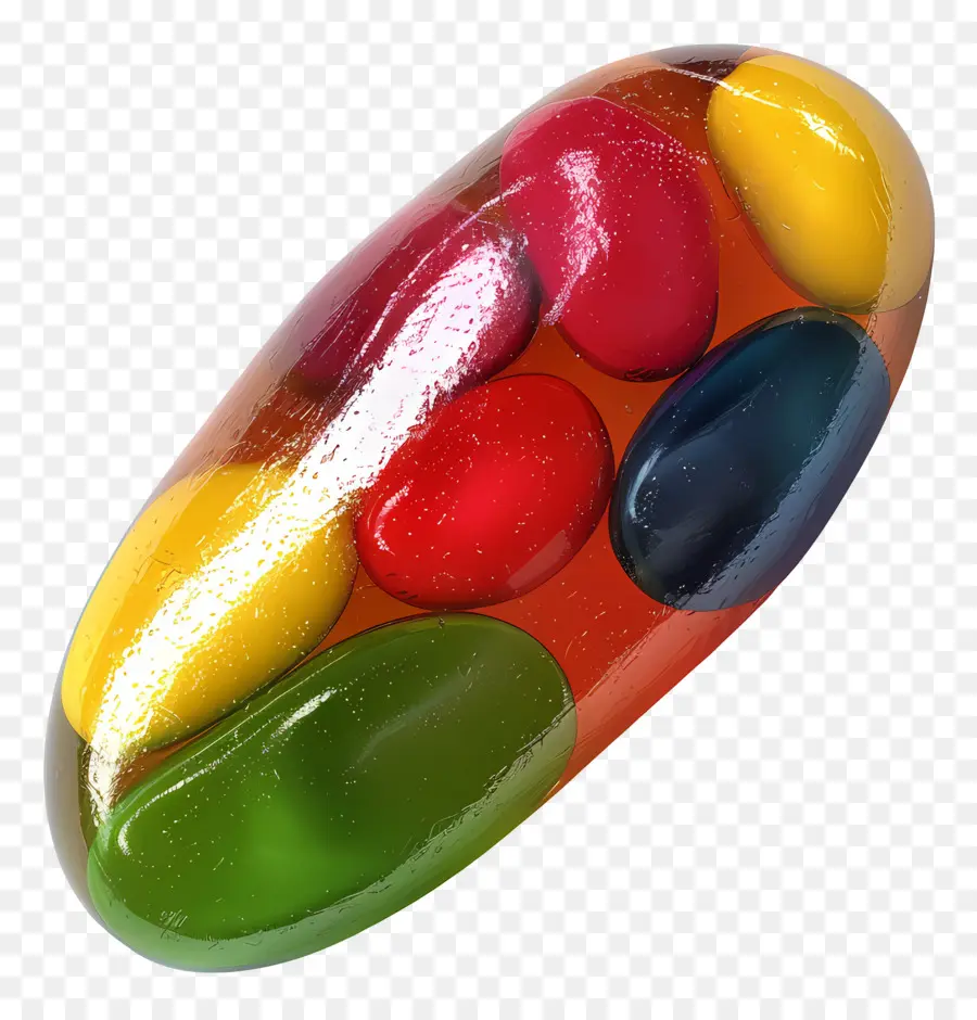 Dragée，Bonbon à La Gelée Coloré PNG