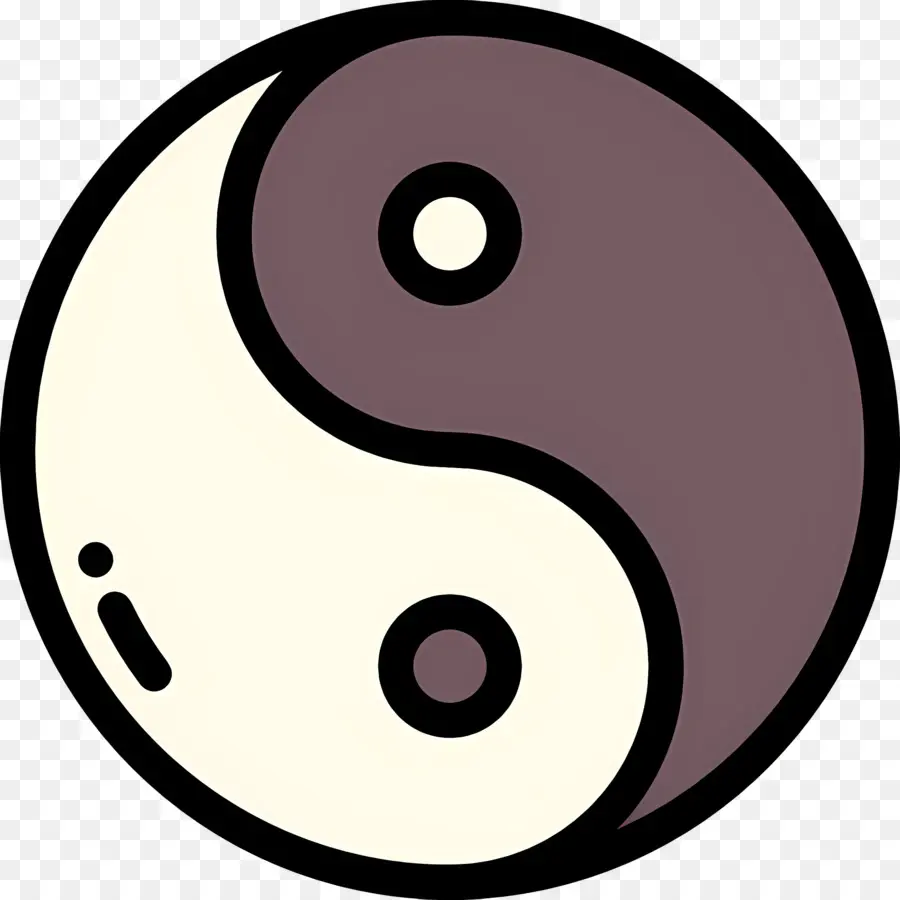 Yin Yang，équilibre PNG