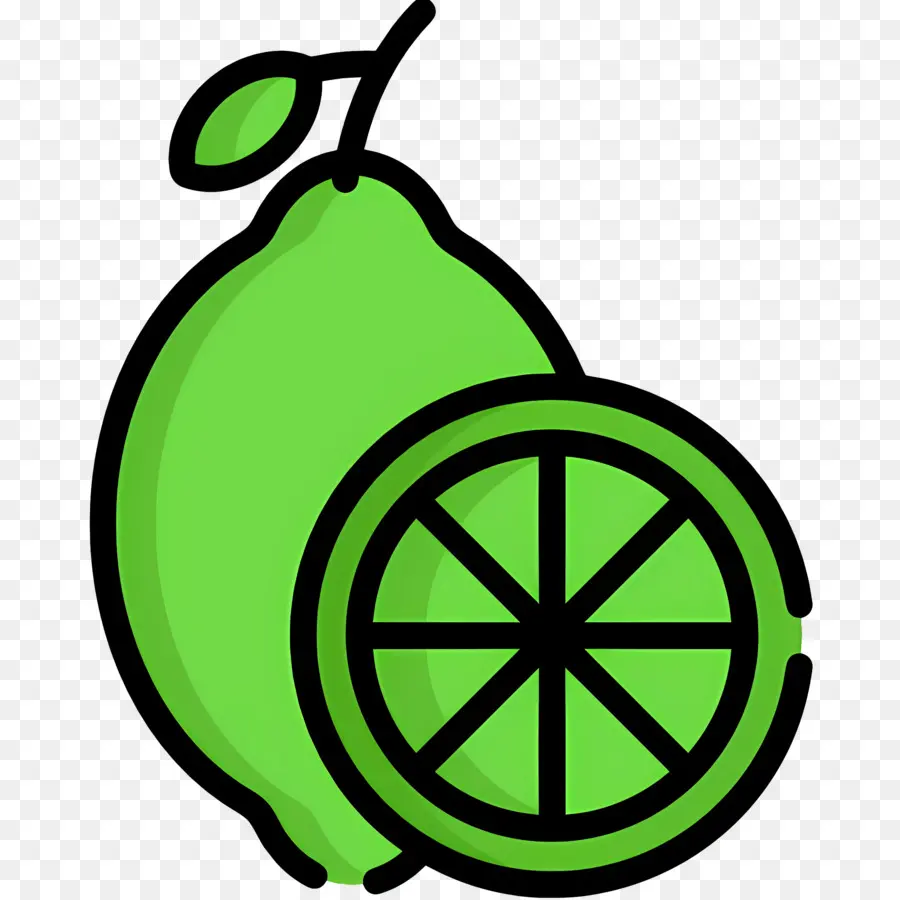 Citron Vert，Vert PNG