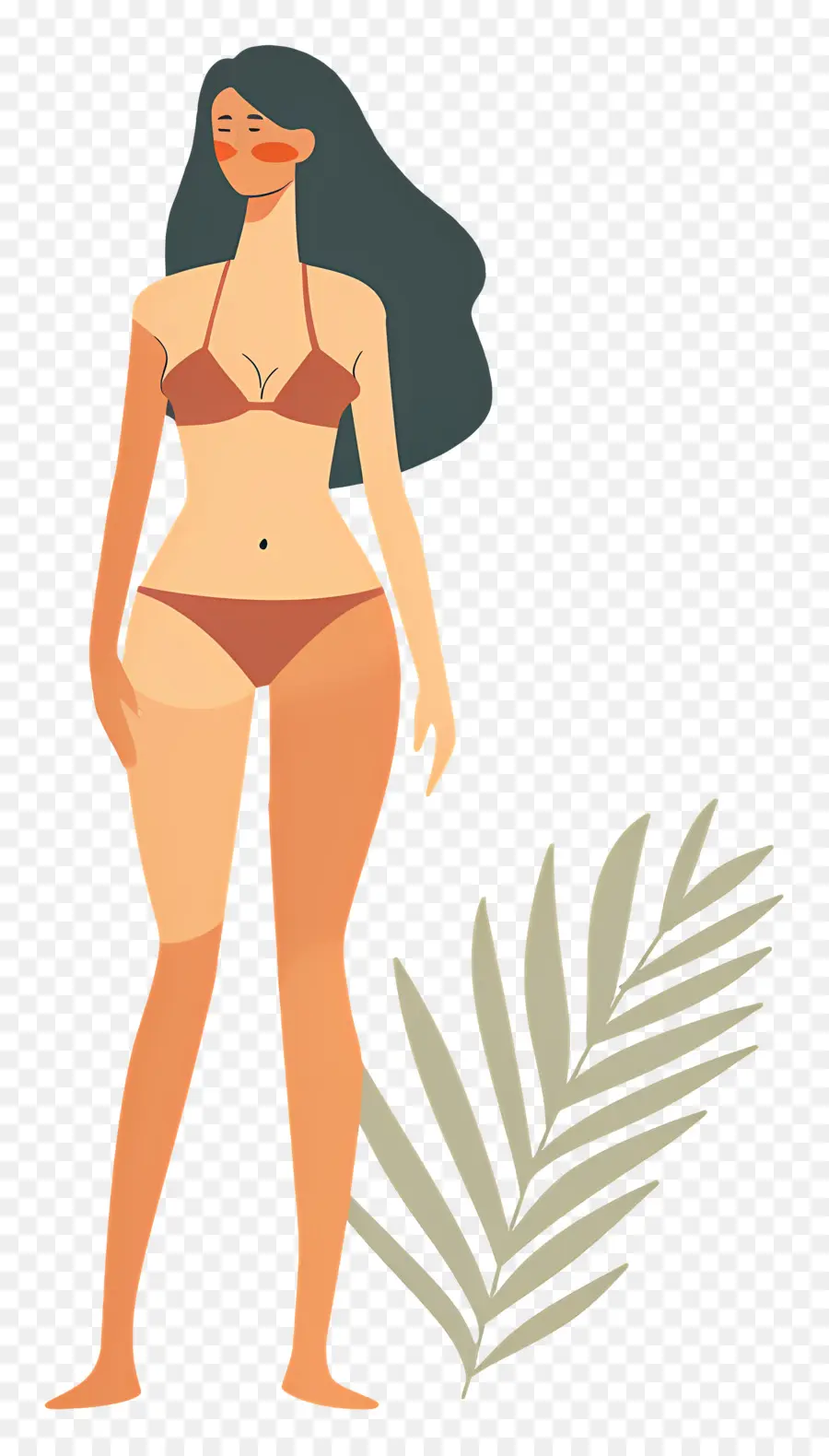 Femme En Bikini，Femme PNG