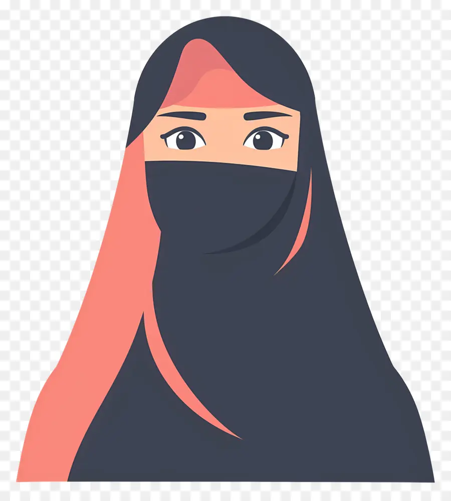 Femme En Niqab，Femme En Hijab PNG