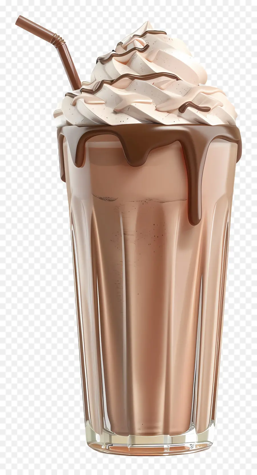 Milk Shake Au Chocolat，Chocolat PNG