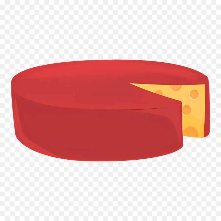 Meule De Fromage，Fromage Rouge PNG