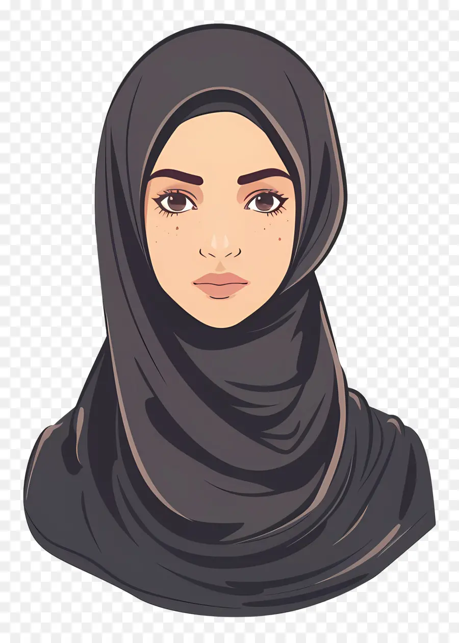 Femme En Hijab，Fille En Hijab PNG