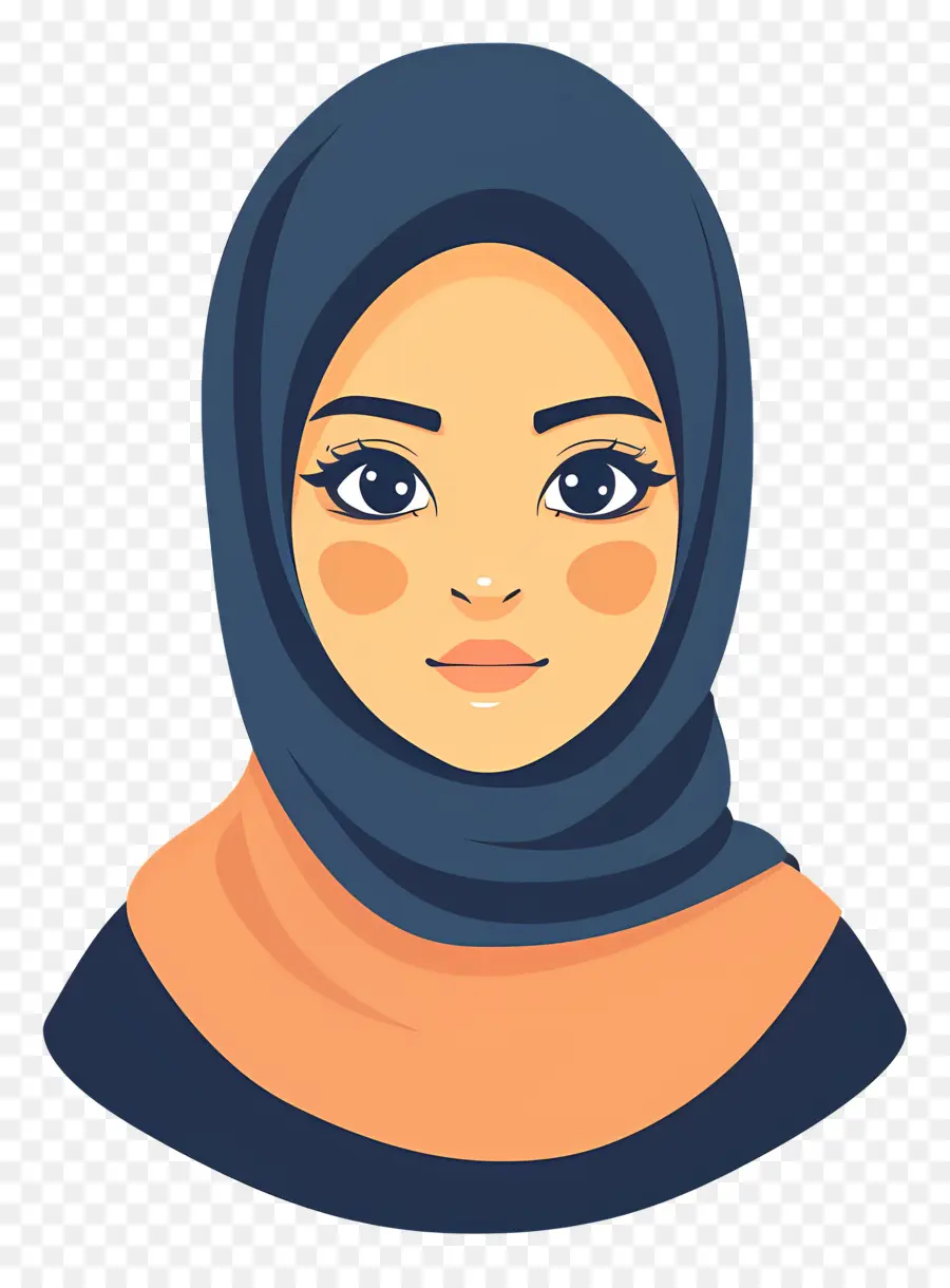 Femme En Hijab，Fille En Hijab PNG