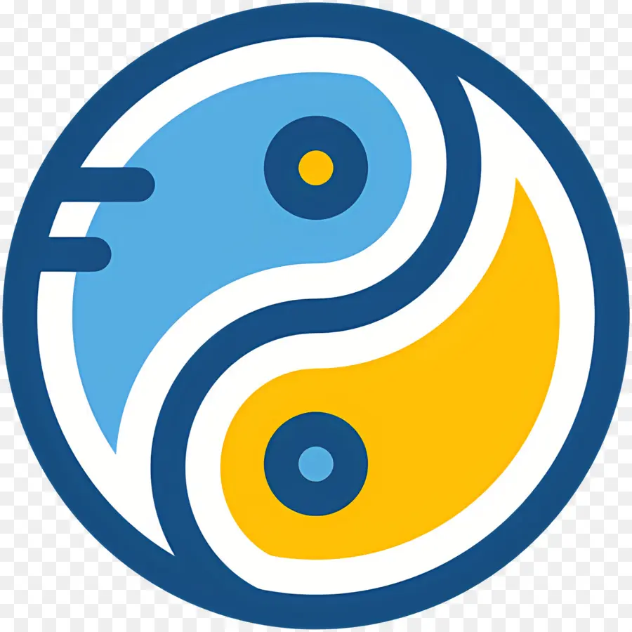 Yin Yang，Poisson Yin Yang PNG