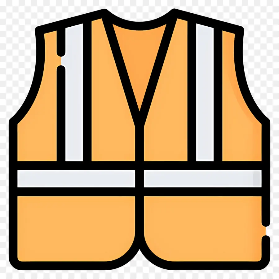 Gilet De Chantier，Gilet De Sécurité PNG