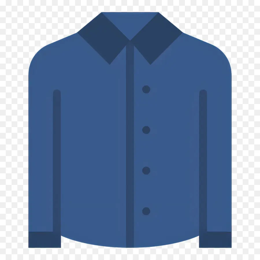 Chemise，Chemise Bleue PNG