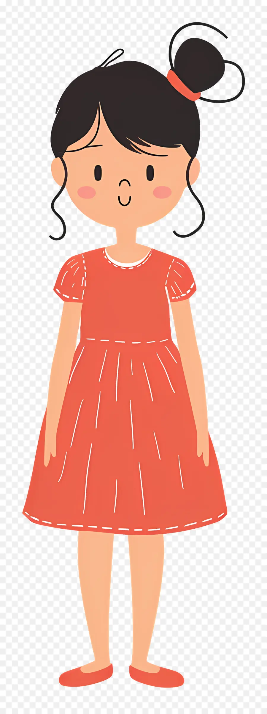 Fille En Robe，Fille PNG