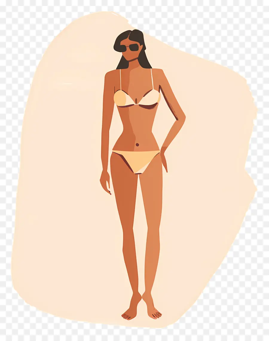 Femme En Bikini，Maillots De Bain PNG