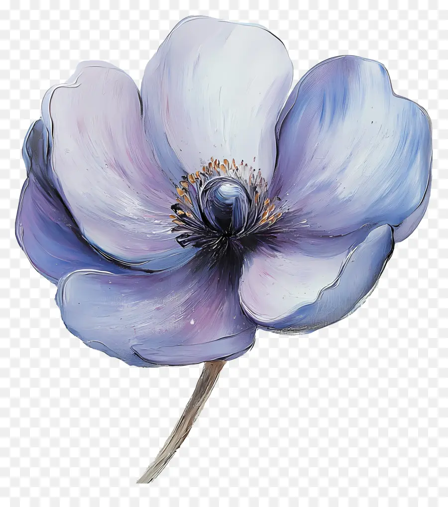 Bonjour，Fleur Violette PNG