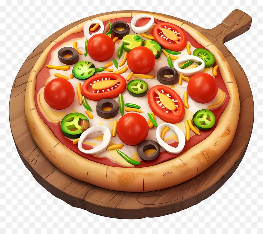 Pizza Mexicaine，Pizza PNG