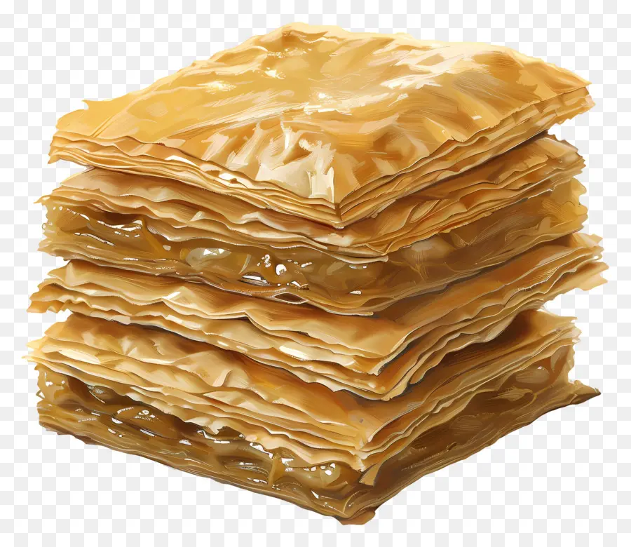 Pile De Baklava，Baklavas PNG