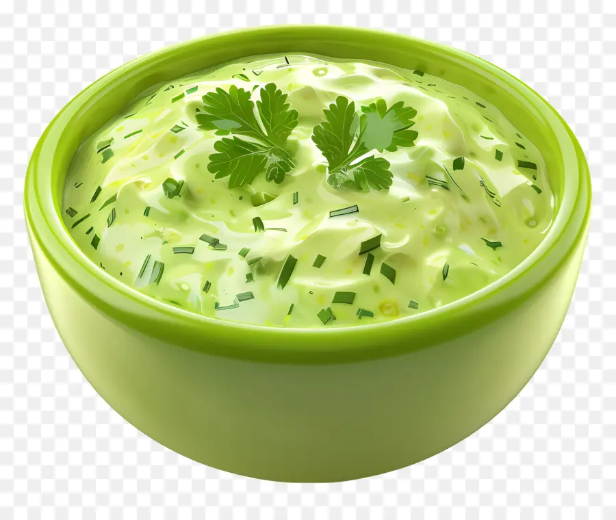 Raïta Verte，Sauce Verte PNG