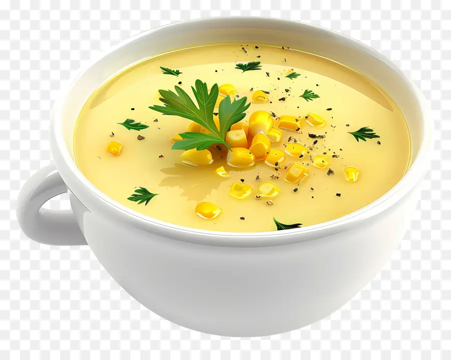 Soupe De Maïs Sucré，Soupe De Maïs PNG