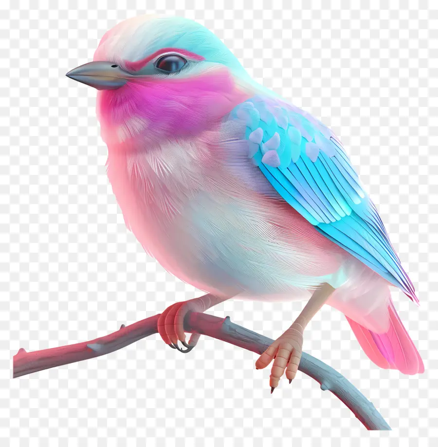 Oiseau Pastel，Oiseau Coloré PNG