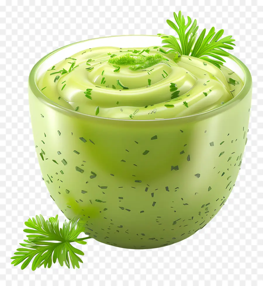 Raïta Verte，Sauce PNG